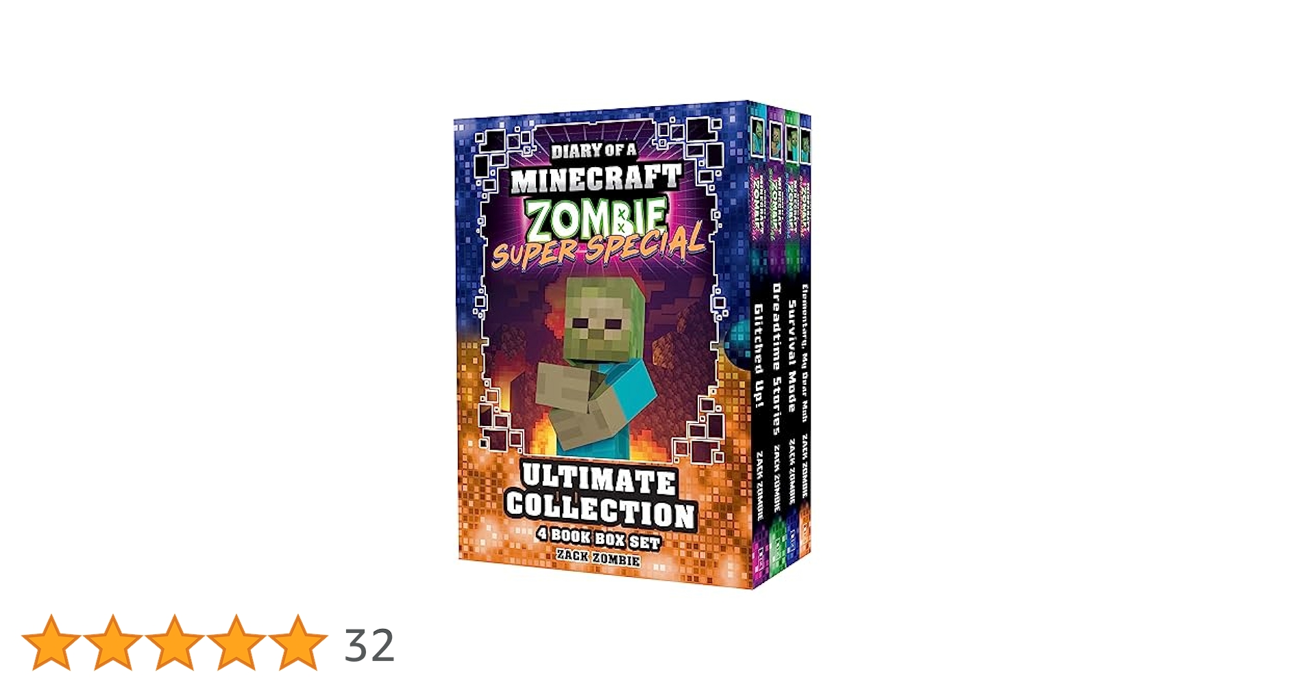 Diary of a Minecraft Zombie Super Special: Ultimate 4-Book
